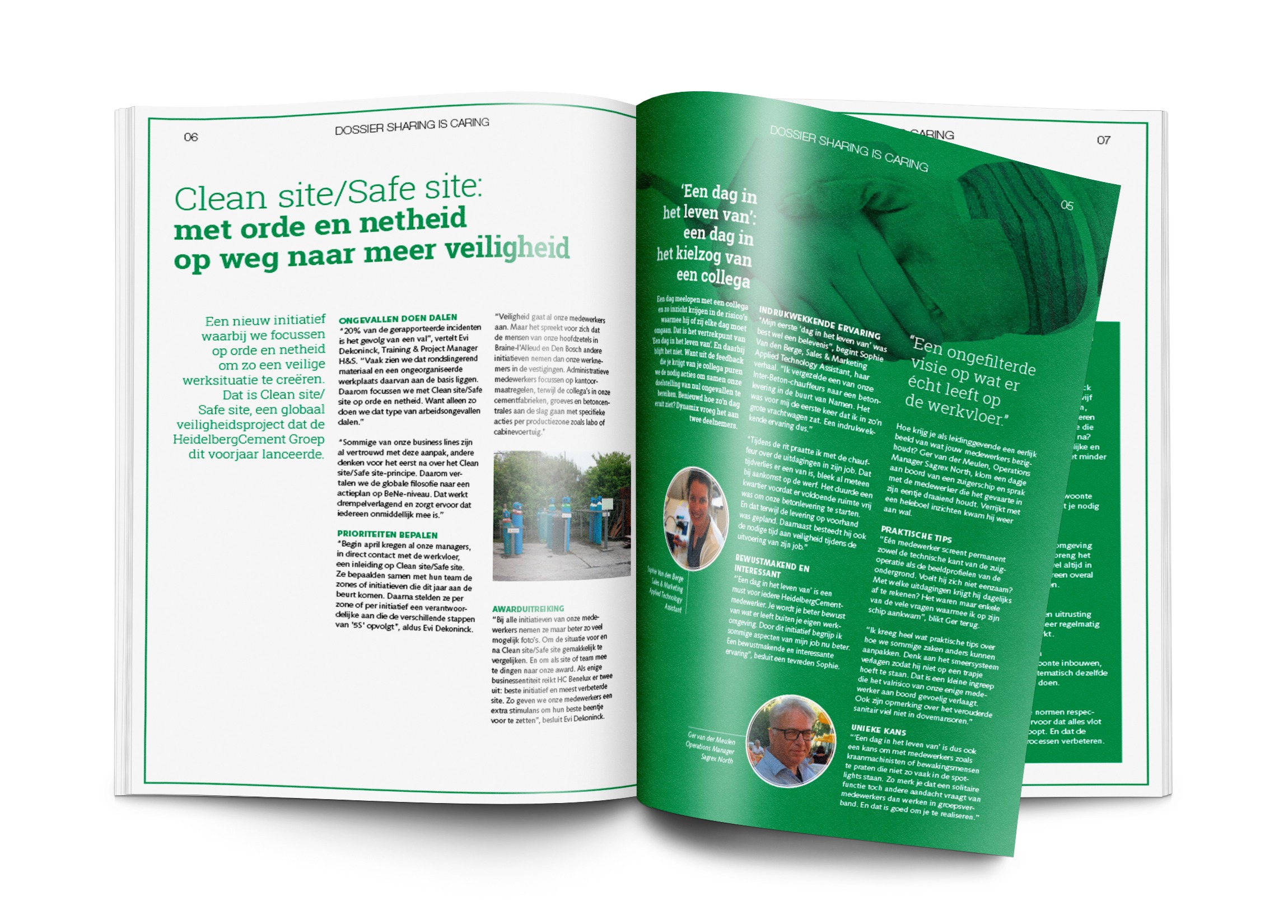 HeidelbergCement – Magazine met structuur